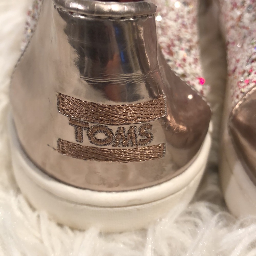 TOMS Candy Cane design slip on. NWOT or box. - Picture 12 of 13